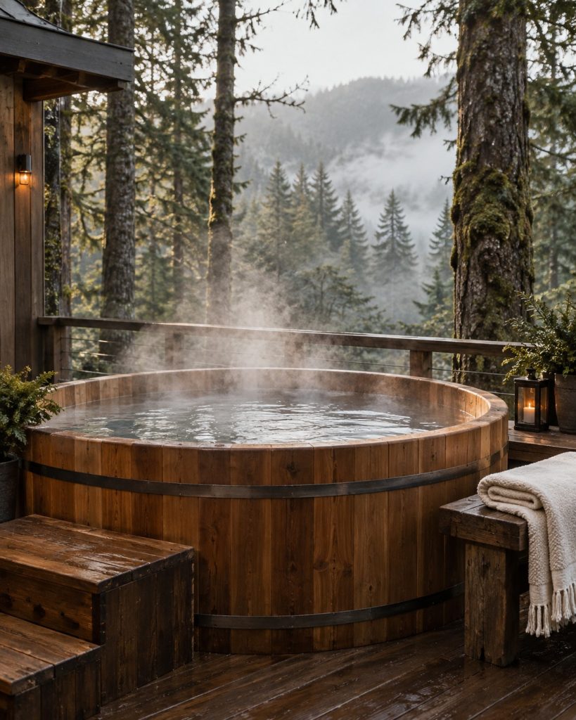 HAVEN Hot Tub Morning